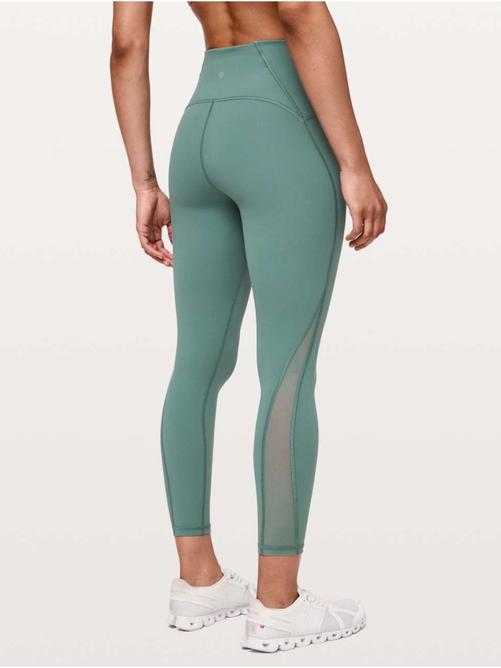 Lululemon Train Times 7/8 leggings in Frosted Pine